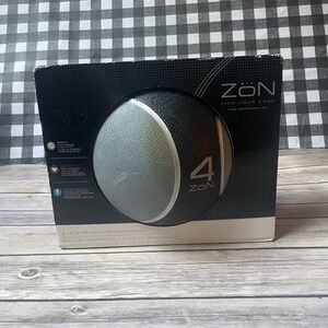 ZON 4 Pound Strength Training Ball - Gray/Black - NIB!